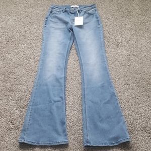 Kancan flare 11/29 light wash jeans